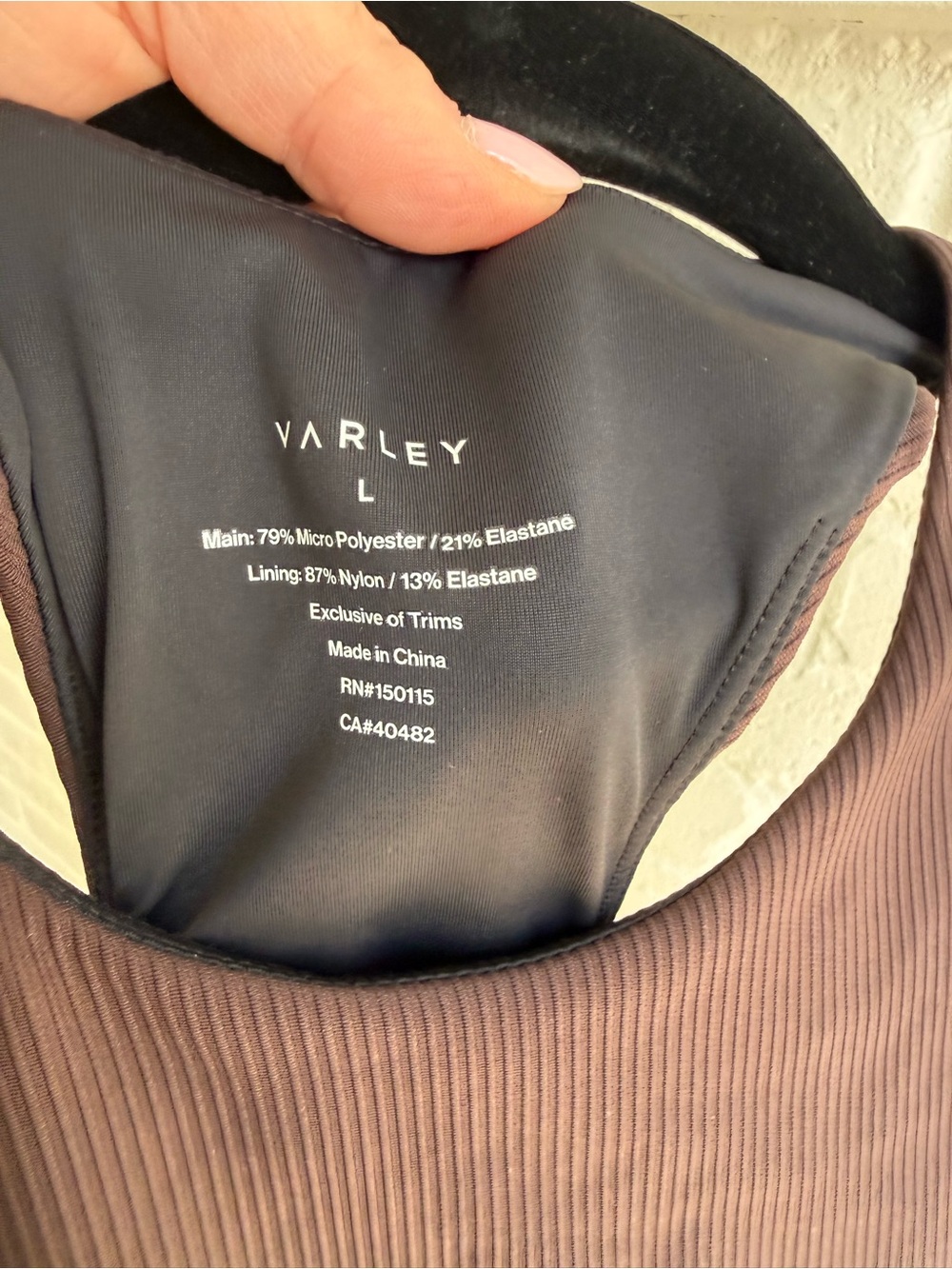 Varley Ribbed Tank Top - Picture 8 of 11